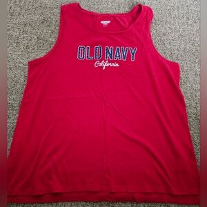 Gently Used Old Navy Americana tank top